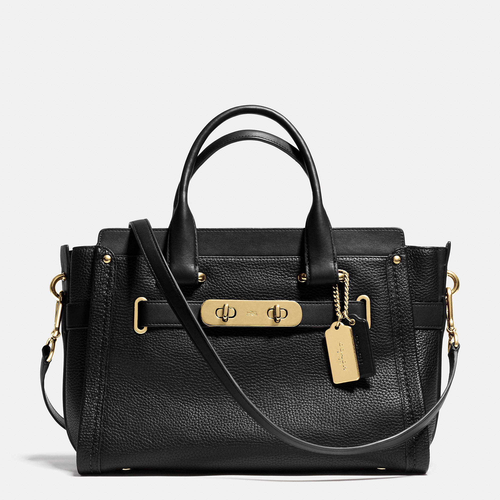 Causual Coach Swagger Carryall In Pebble Leather | Coach Outlet Canada